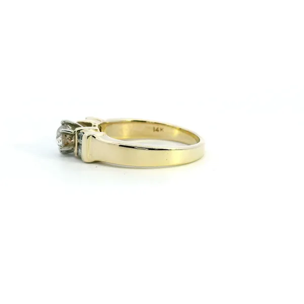 Estate 14KY Diamond Engagement Ring Image 4 Kiefer Jewelers Lutz, FL