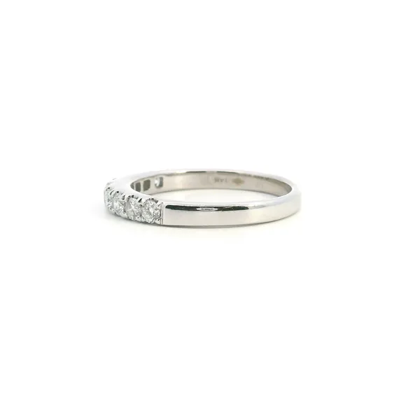 Estate 14KW .75CTW Diamond Wedding Band Image 4 Kiefer Jewelers Lutz, FL