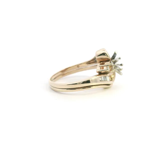 Estate 14KY Diamond Semi-Mounting Image 3 Kiefer Jewelers Lutz, FL