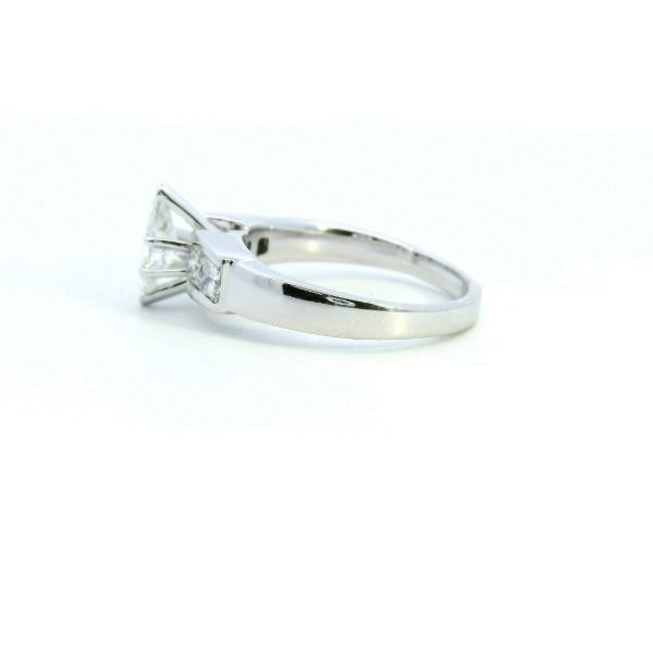 Estate 14KW Marquise Diamond Engagement Ring Image 4 Kiefer Jewelers Lutz, FL