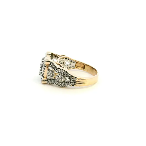 Estate 14KYW Diamond Fashion Ring Image 4 Kiefer Jewelers Lutz, FL