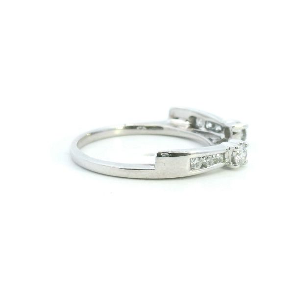 Estate 14KW Diamond Ring Wrap Image 3 Kiefer Jewelers Lutz, FL