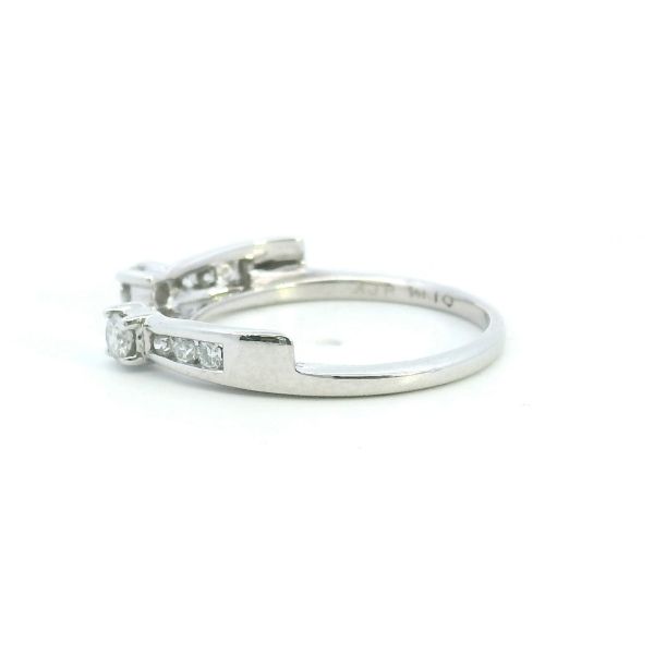 Estate 14KW Diamond Ring Wrap Image 4 Kiefer Jewelers Lutz, FL