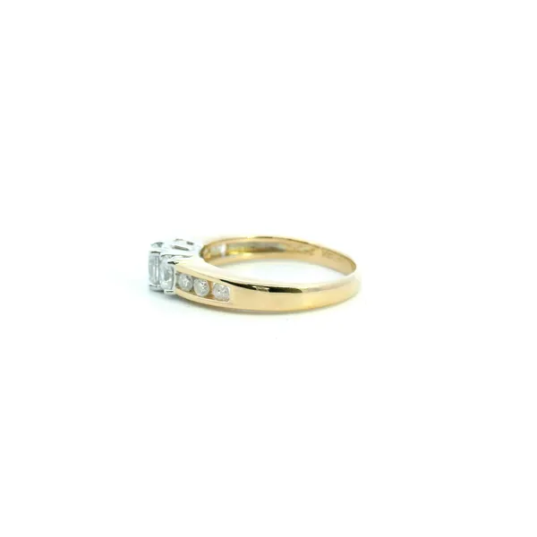 Estate 14KY 1CTW Three Stone Ring Image 4 Kiefer Jewelers Lutz, FL