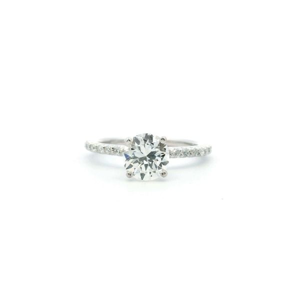 Estate 14KW 1.15CTW Round Diamond Engagement Ring Kiefer Jewelers Lutz, FL
