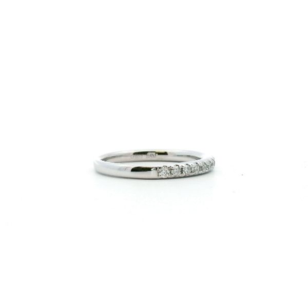 Estate 14KW 0.27CTW Diamond Wedding Band Image 3 Kiefer Jewelers Lutz, FL