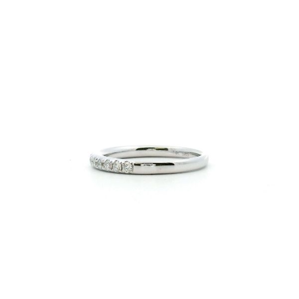 Estate 14KW 0.27CTW Diamond Wedding Band Image 4 Kiefer Jewelers Lutz, FL