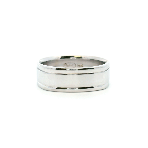 Estate 14KW Squared Wedding Band Kiefer Jewelers Lutz, FL