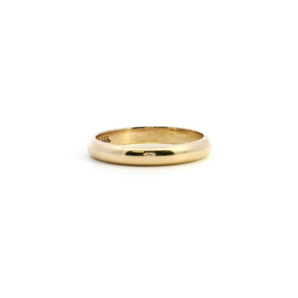 Estate 14KY 3MM Wedding Band Image 4 Kiefer Jewelers Lutz, FL