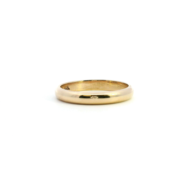 Estate 14KY 3MM Wedding Band Image 4 Kiefer Jewelers Lutz, FL