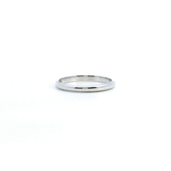 Estate 18KW 2MM Wedding Band Image 3 Kiefer Jewelers Lutz, FL