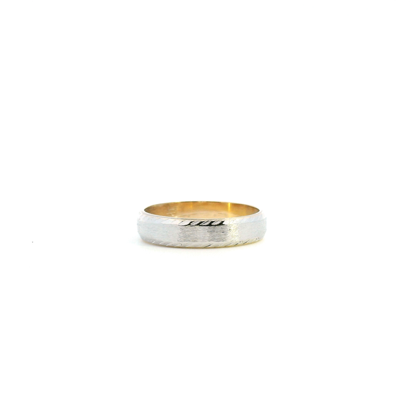 Estate 14KWY Wedding Band Image 4 Kiefer Jewelers Lutz, FL