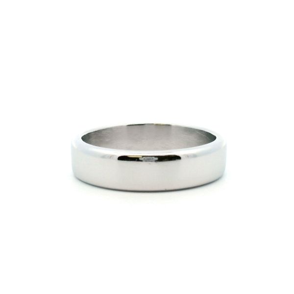 Estate Plantinum 6MM Wedding Band Image 4 Kiefer Jewelers Lutz, FL