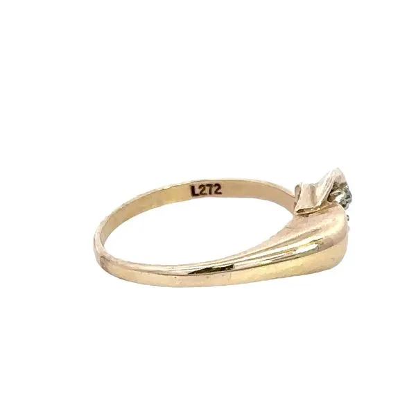 Estate 10K Diamond Ring Image 3 Kiefer Jewelers Lutz, FL