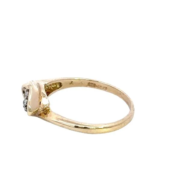 Estate 10K Diamond Ring Image 4 Kiefer Jewelers Lutz, FL