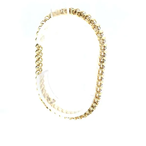 14K Estate Tennis Bracelet Image 2 Kiefer Jewelers Lutz, FL