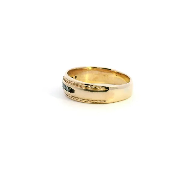 Estate 14KY 0.25CTW Channel Set Band Image 4 Kiefer Jewelers Lutz, FL