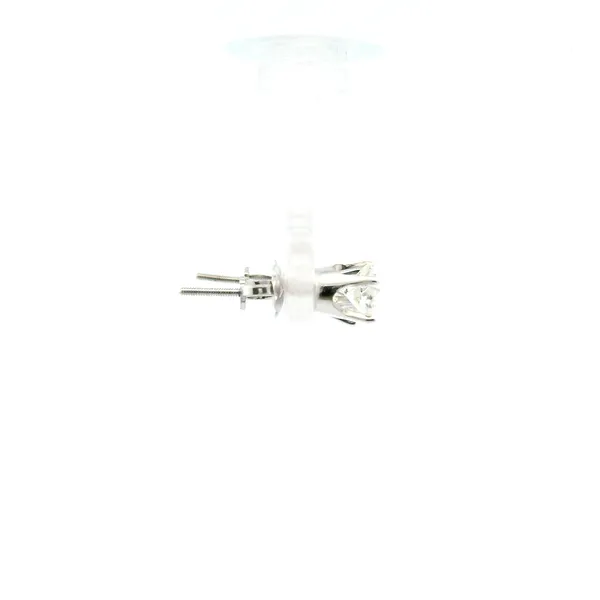 Estate 14KW .80CTW Diamond Stud Earrings Image 3 Kiefer Jewelers Lutz, FL