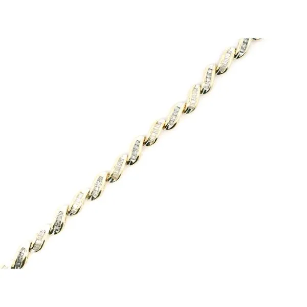 Estate 10KY 1.25CTW Diamond Bracelet Kiefer Jewelers Lutz, FL