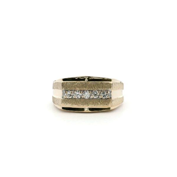 Estate 14KY Five Stone Diamond Ring Kiefer Jewelers Lutz, FL