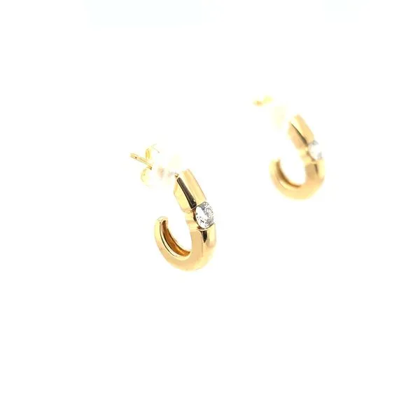 18K Estate .50 ctw Earrings Image 2 Kiefer Jewelers Lutz, FL