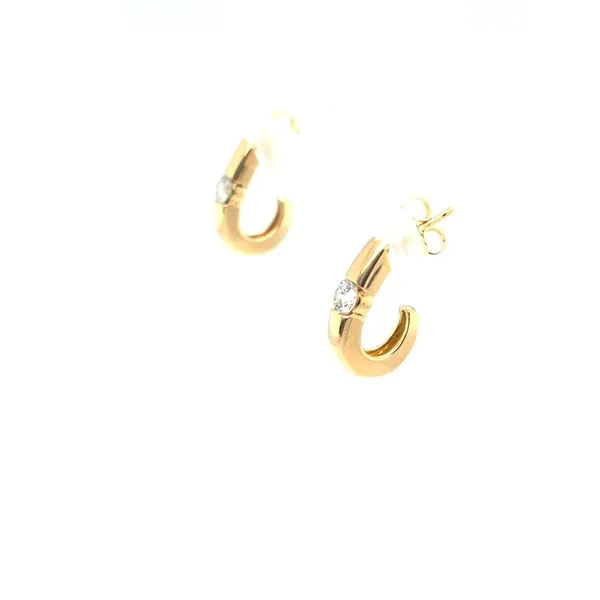 18K Estate .50 ctw Earrings Image 3 Kiefer Jewelers Lutz, FL