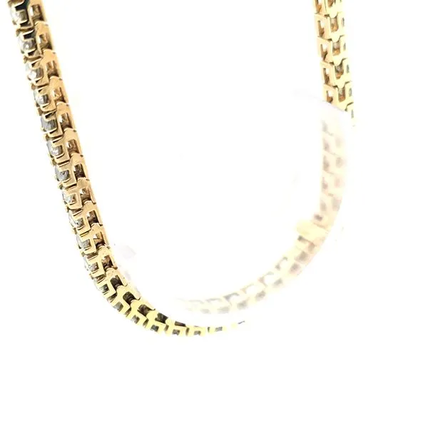 14K Estate 3 ctw Tennis Bracelet Image 3 Kiefer Jewelers Lutz, FL