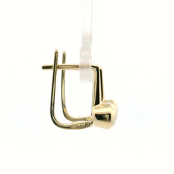 Estate 14KY 0.33CTW Diamond Bezel Set Drop Earrings Image 3 Kiefer Jewelers Lutz, FL