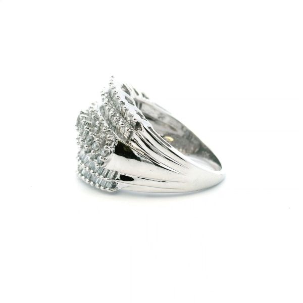Estate 10KW 2CTW Diamond Fashion Ring Image 4 Kiefer Jewelers Lutz, FL