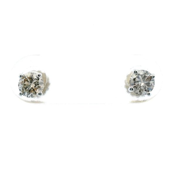 Estate 14KY 0.33CTW Diamond Stud Earrngs Kiefer Jewelers Lutz, FL