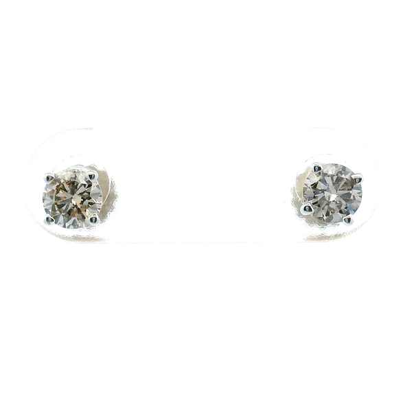Estate 14KY 0.33CTW Diamond Stud Earrngs Kiefer Jewelers Lutz, FL