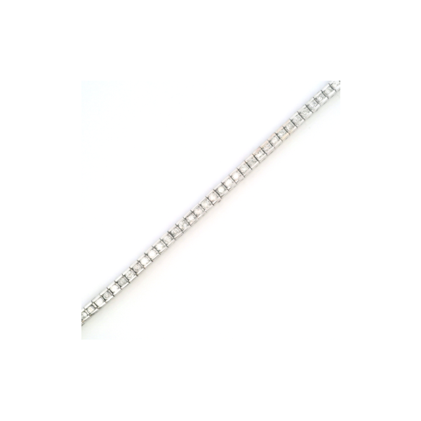 Estate 14KW 1.50CTW Diamond Channel Set Tennis Bracelet Kiefer Jewelers Lutz, FL