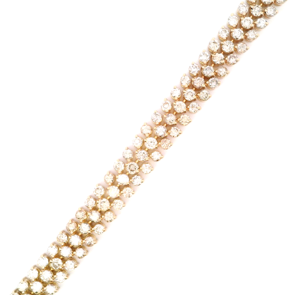 Estate 14KY 5.5CTW Diamond Tennis Bracelet Kiefer Jewelers Lutz, FL