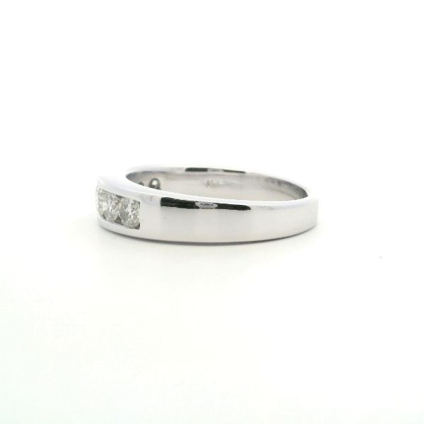 Estate 14KW 1.0CTW Diamond Channel Set Wedding Band Image 3 Kiefer Jewelers Lutz, FL