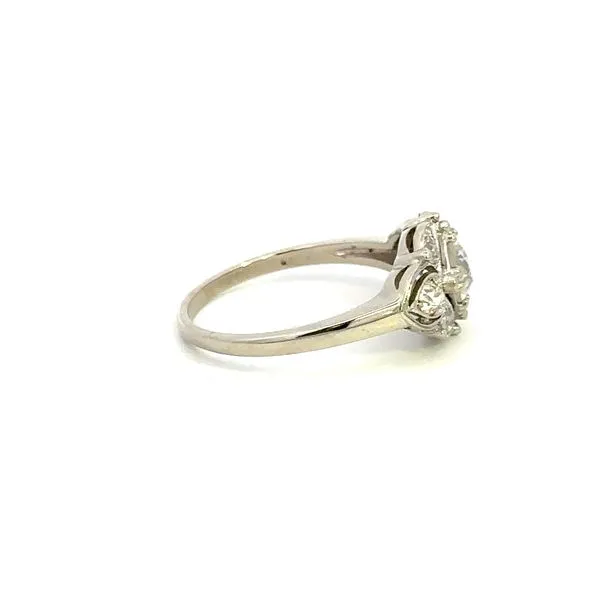 Estate 14K Diamond Art Deco Ring Image 3 Kiefer Jewelers Lutz, FL