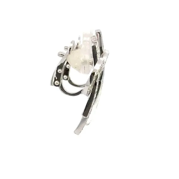 Estate 18K Diamond Earrings Image 4 Kiefer Jewelers Lutz, FL