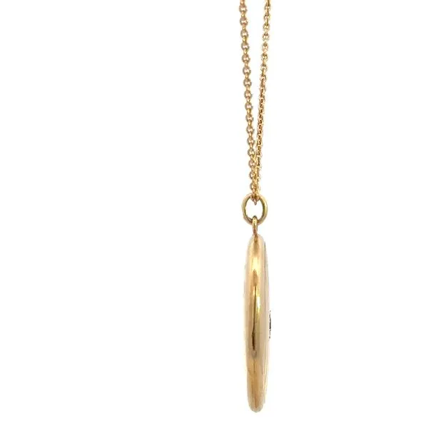 Estate 14KY Locket Necklace Image 3 Kiefer Jewelers Lutz, FL