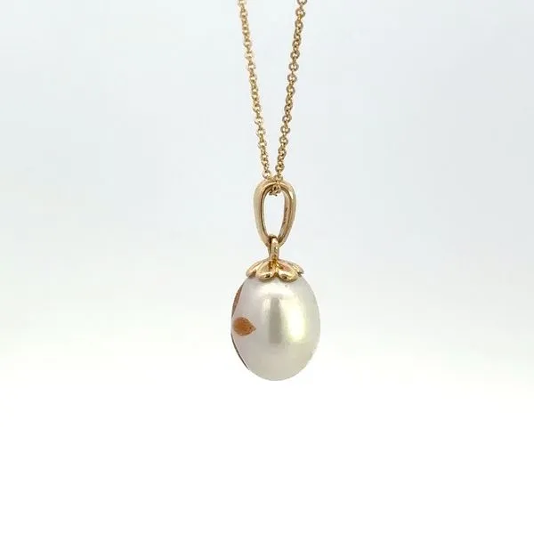 Estate 14KY Bible Pearl Necklace Image 2 Kiefer Jewelers Lutz, FL
