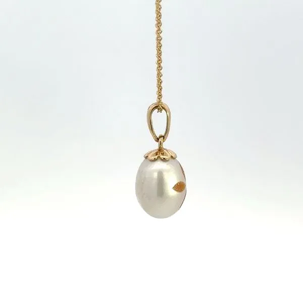 Estate 14KY Bible Pearl Necklace Image 3 Kiefer Jewelers Lutz, FL