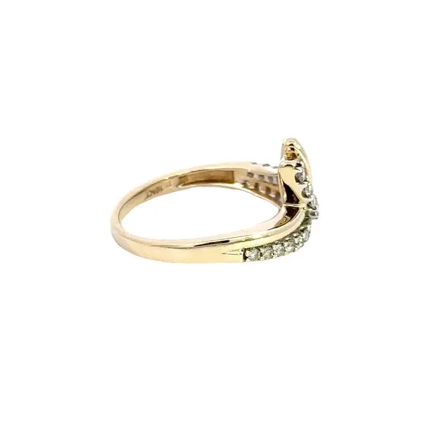 Estate 10KY .50ctw Diamond Ring Image 3 Kiefer Jewelers Lutz, FL