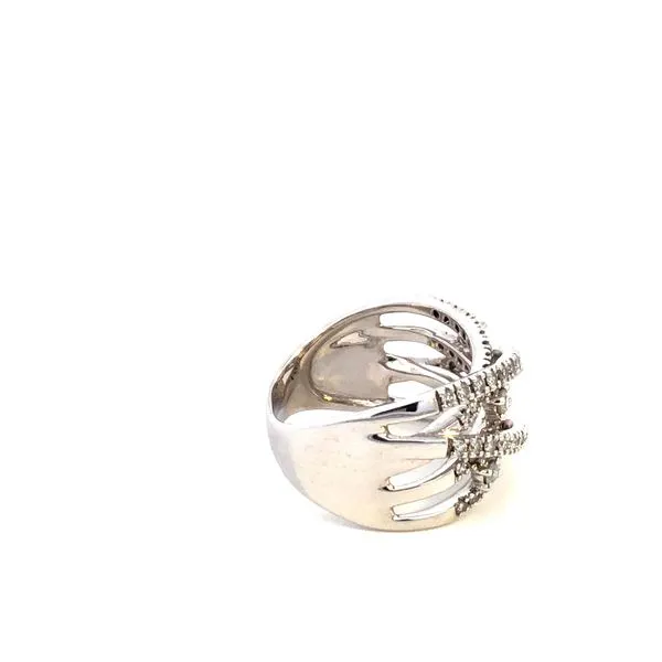 Estate 14KW Diamond Fashion Ring Image 3 Kiefer Jewelers Lutz, FL