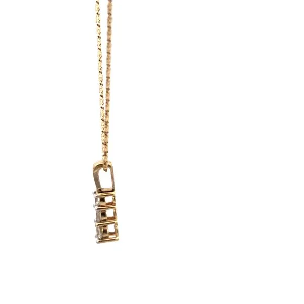 Estate 14KY Diamond Stone Pendant Image 4 Kiefer Jewelers Lutz, FL