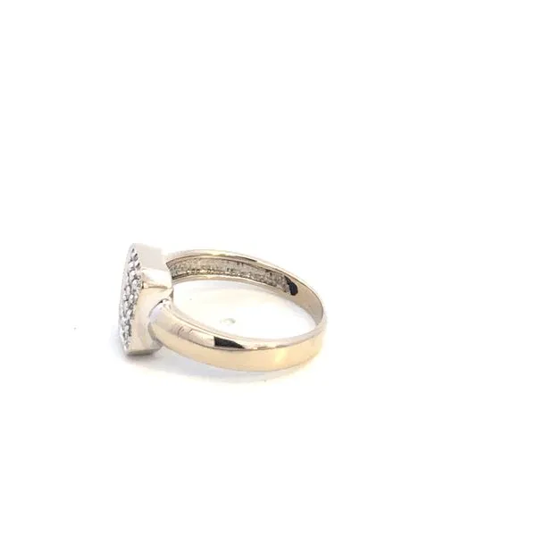 Estate 18KW Pave Diamond Ring Image 4 Kiefer Jewelers Lutz, FL