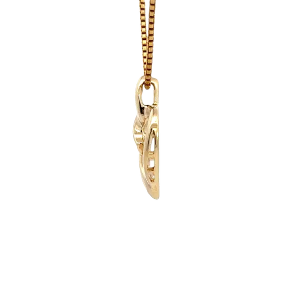 Estate 14K Heart Pendant Image 4 Kiefer Jewelers Lutz, FL