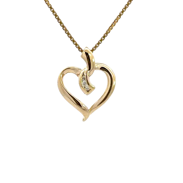 Estate 14K Heart Pendant Kiefer Jewelers Lutz, FL