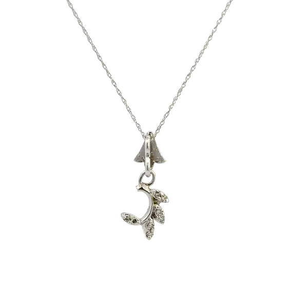 Estate 14K Diamond Vine Pendant Kiefer Jewelers Lutz, FL