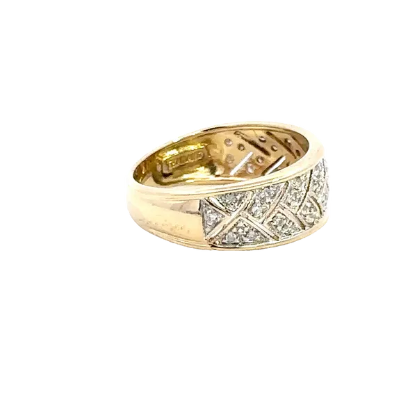Estate 14K Diamond Fashion Ring Image 3 Kiefer Jewelers Lutz, FL