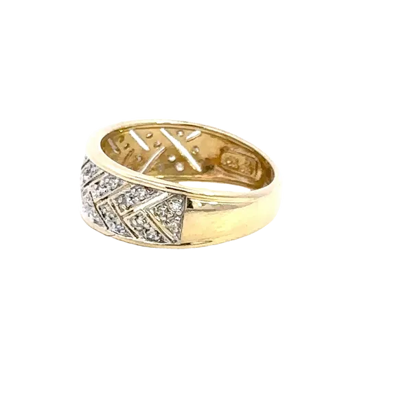 Estate 14K Diamond Fashion Ring Image 4 Kiefer Jewelers Lutz, FL