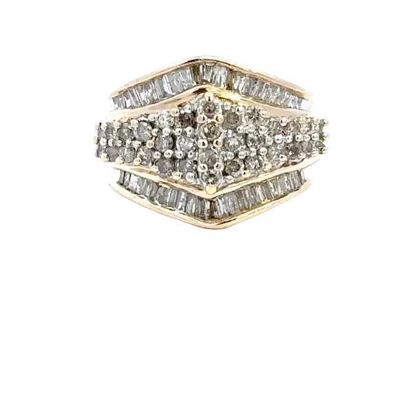 Estate 10K Two-Tone 1CTW Diamond Ring Kiefer Jewelers Lutz, FL