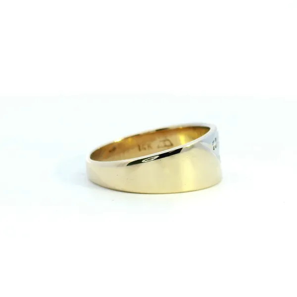 Estate 14KYW Diamond Wedding Band Image 3 Kiefer Jewelers Lutz, FL
